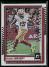 Jauan Jennings 2025 Donruss Optic Football #194