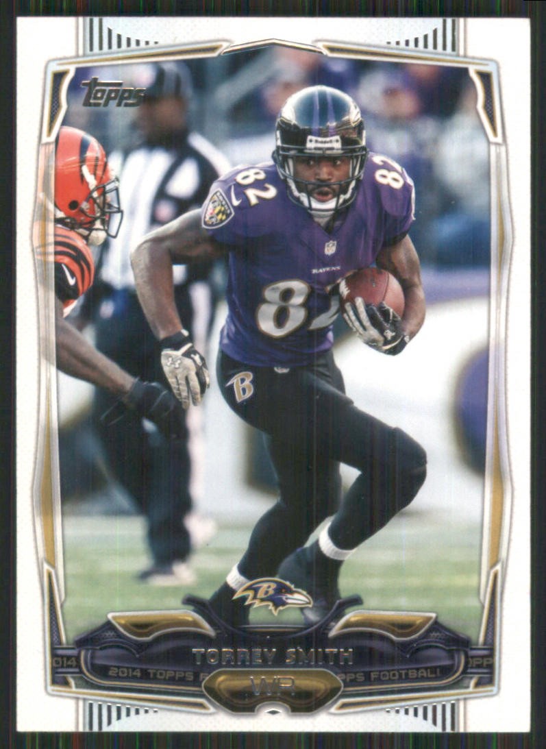 2014 Topps #102 Torrey Smith Baltimore Ravens 4002