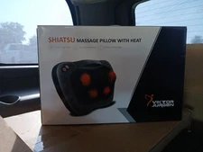 VIKTOR JURGEN Shiatsu Massage Pillow with Heat – Deep Tissue Massager for Neck