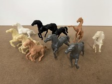 Stuart Horses Lot of 10 various Buttercup Black White Silver