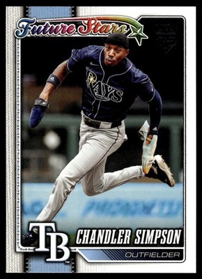 2026 Topps Series 1 CHANDLER SIMPSON #342 Tampa Bay Rays Future 