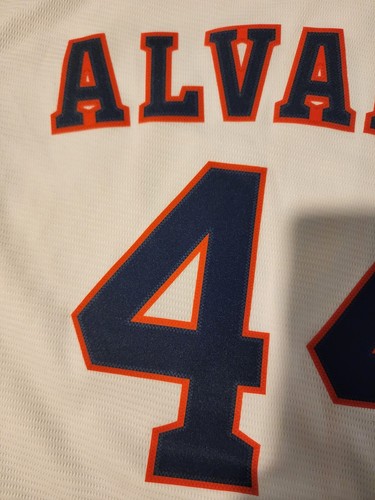 Houston Astros YOUTH Alvarez Large Jersey 14-16 - Picture 4 of 6