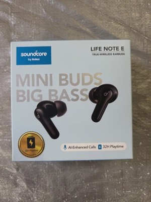 Anker Soundcore Life Note E True Wireless Bluetooth Earbuds - Black