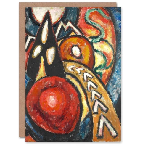 Marsden Hartley Art Card Movements Abstract Painting