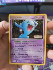 Pokemon Wobbuffet Stamped Holo Card 28/92 EX Legend Maker