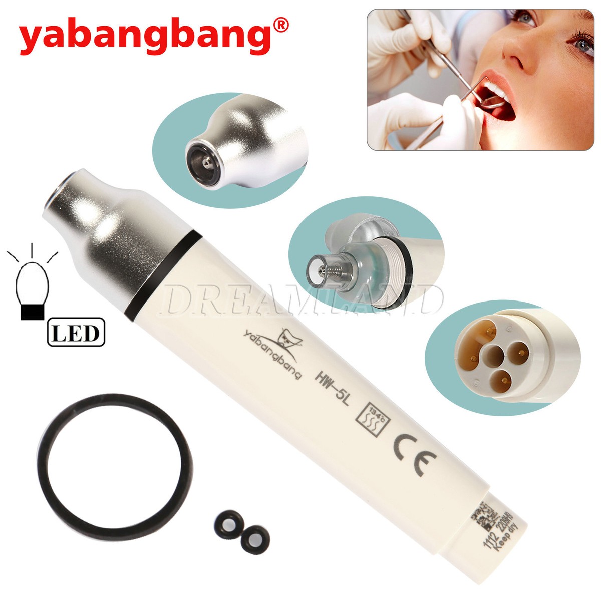 Dental LED Ultraschall Scaler/Handstück/Spitzen Für EMS/Woodpecker/DTE/SATELEC E