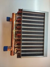 Air-Flow In-duct Hydronic Heater 12" x 6", 1" sweat connections