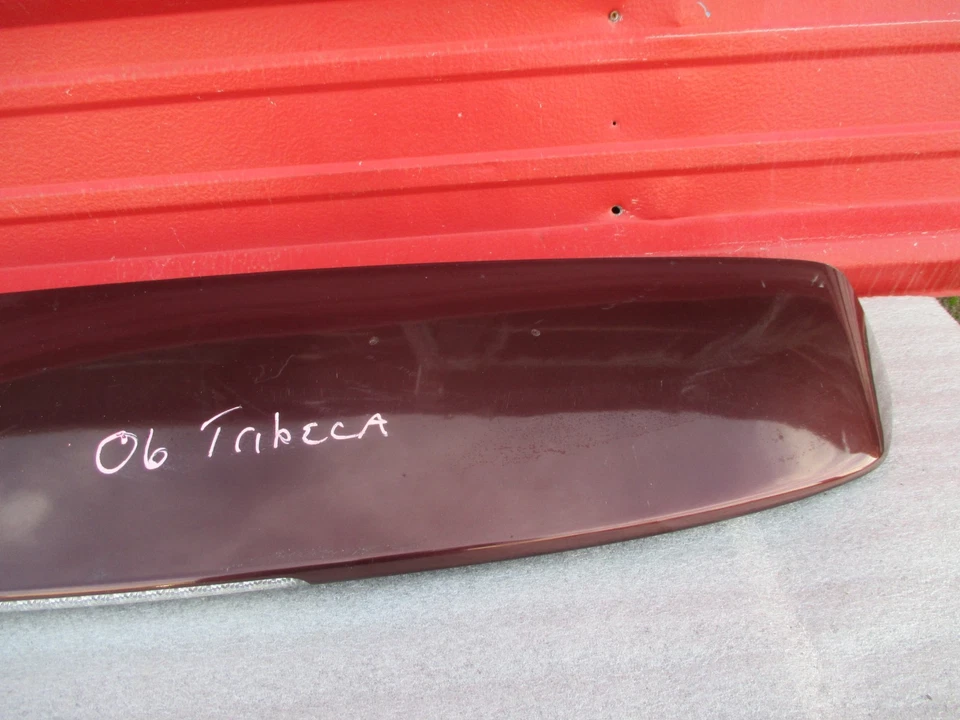 Subaru Tribeca B9 2006 2007 puerta levadiza trasera moldura alerón OEM Foto 4 de 4