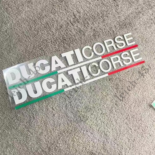 37cm motorcycle fuel tank emblem decals track badge sticker for DUCATI CORSE - Picture 6 of 12