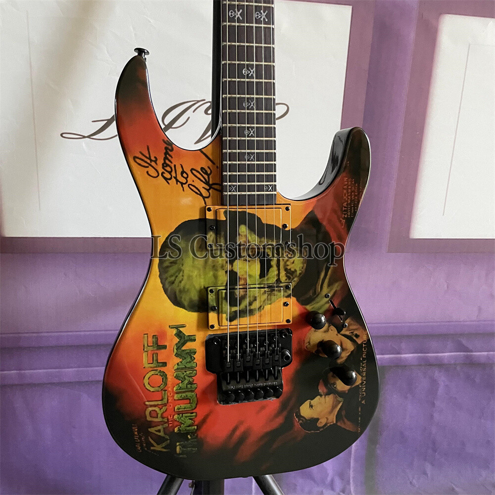Custom Shop Kirk Hammett Signature KH-2 Karloff The Mummy Custom Shop Kirk Hammett Signature KH-2 Karloff The Mummy