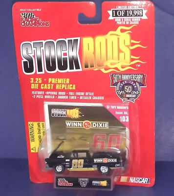 #ad Racing Champions Mark Martin #60 Winn Dixie Stock Rods #x27;57 Ford Ranchero 1:64 $11.95
