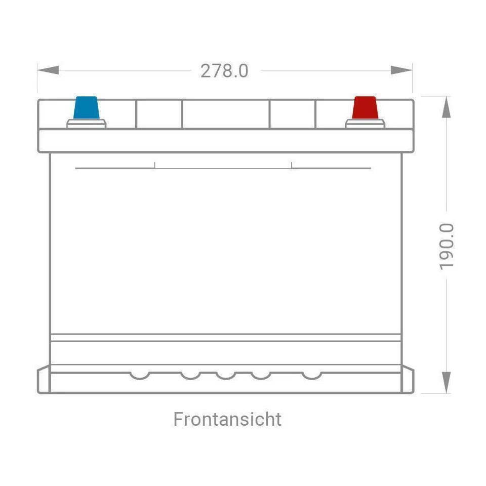 Exide Autobatterie 77AH 12V Premium Carbon Boost EA770 ersetzt 72Ah 74Ah 80Ah - Bild 2 von 4
