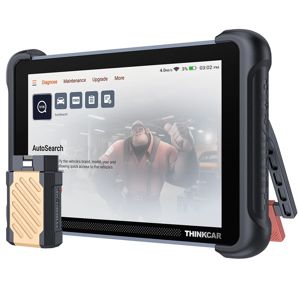 ThinkScan 689BT KFZ Diagnosegerät ALLE System Auto Scanner 34 Reset CANFD OBD2