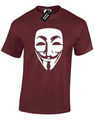 V For Vendetta Comic Design New Geek Premium Fashion Unisex T-Shirt