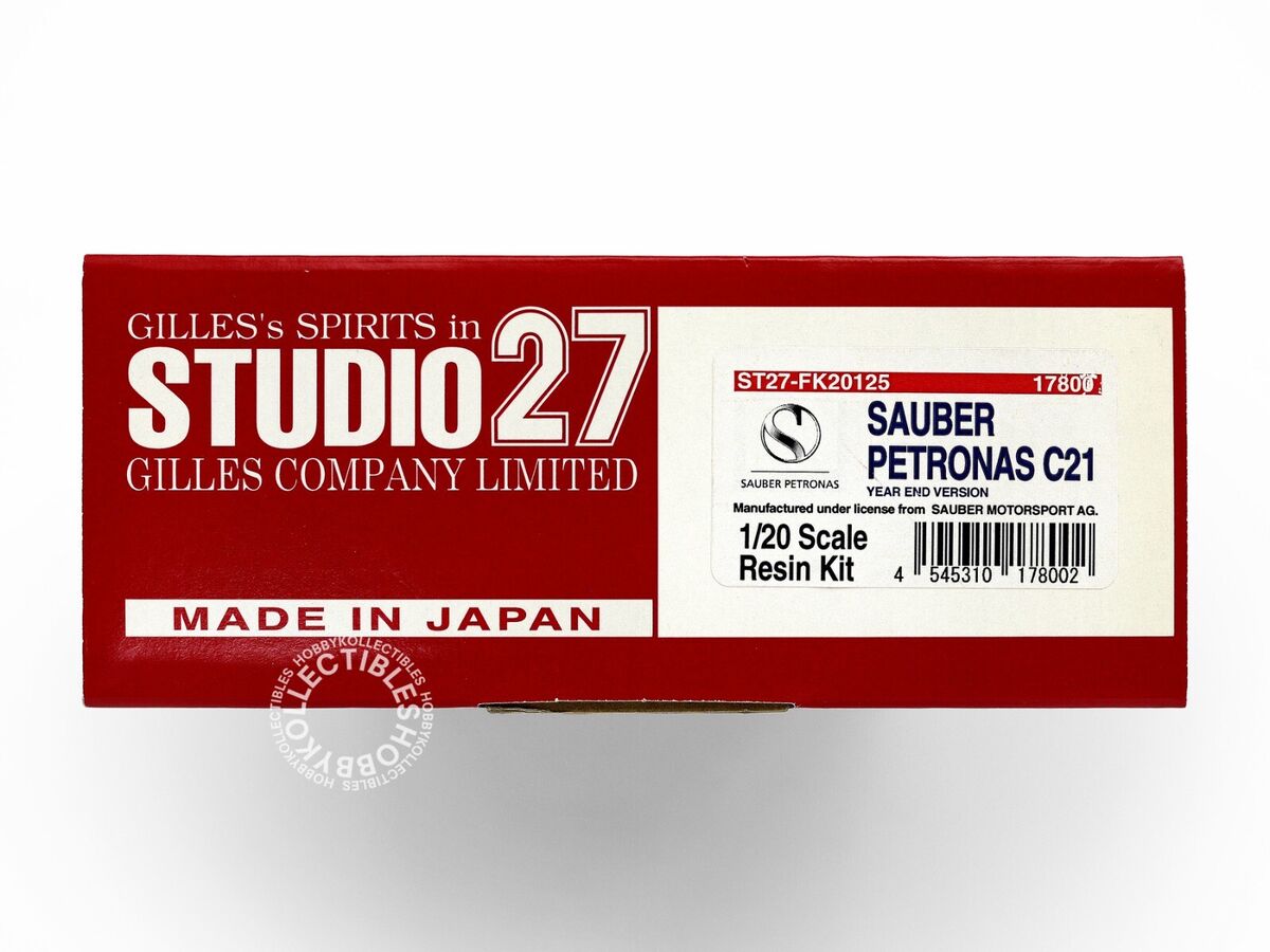 Studio27 1/20 Sauber Petronas C21 Year End Version Studio27 1/20 Sauber Petronas C21 Year End Version