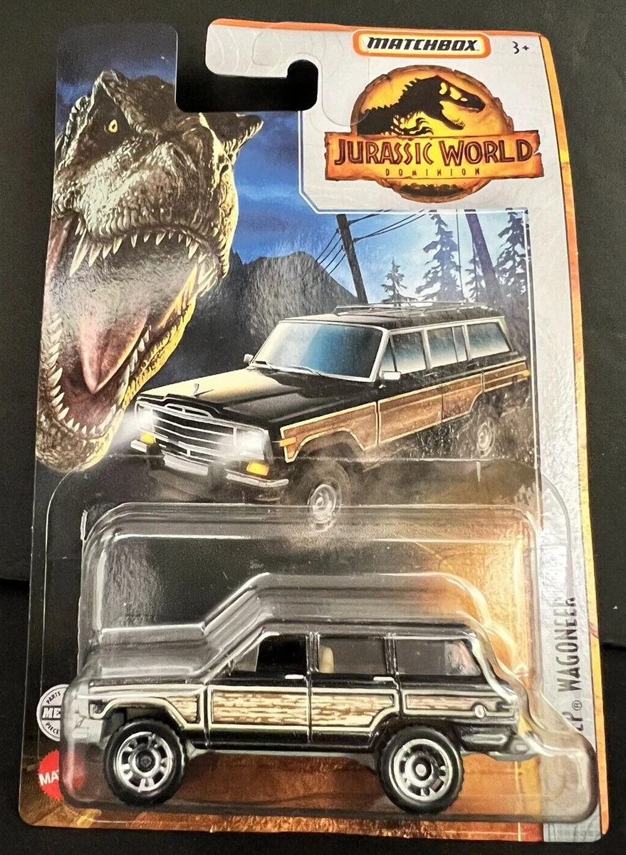 2022 Matchbox METAL JURASSIC WORLD DOMINION 89 JEEP WAGONEER BOX SHIPS FREE
