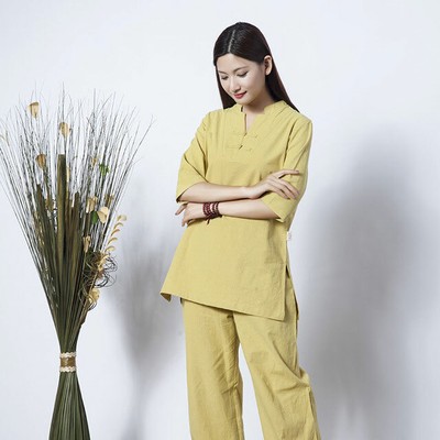 linen yoga clothes