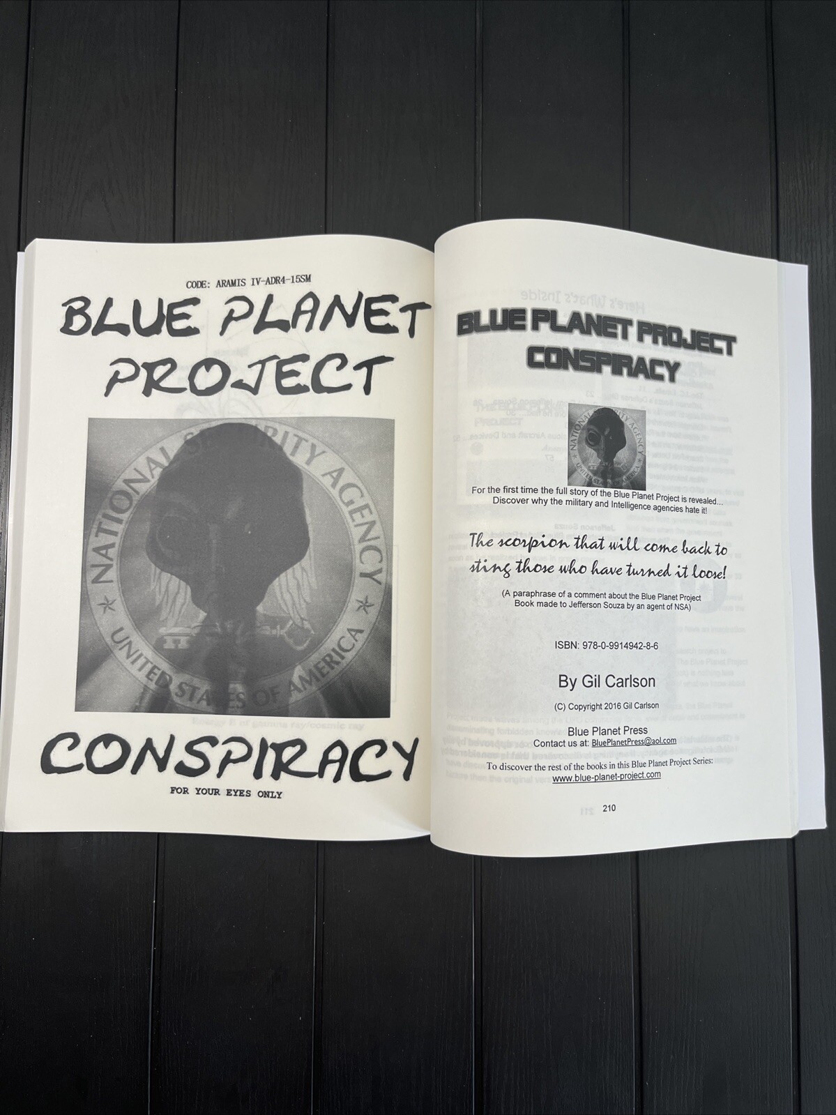 BLUE PLANET PROJECT lost Chapters,TRILOGY,3 BOOK In 1,Conspiracy,Alien Lifeforms
