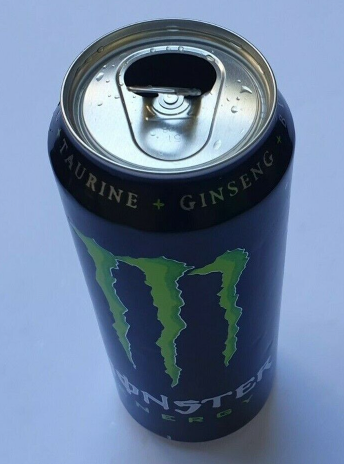 Monster Energy Drink Original,Empty Green Can,Israeli Edition,500