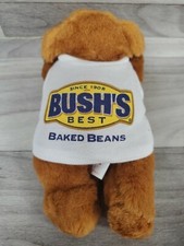 1999 Bush  s Best Baked Beans Plush Dog Mascot Duke Golden Retriever