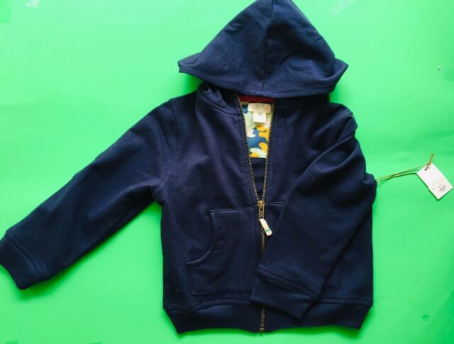 Blue Rooster Boys Navy Blue ZIP HOODIE Long Sleeve Cotton SSIZE 3Y O1272