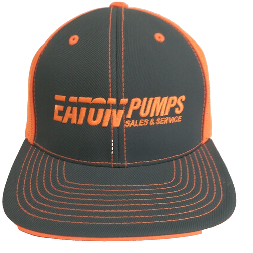 Eaton Pumps Sales and Service Hat Employee Work Cap Construction