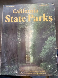 Vintage Sunset Book California State Parks Lane Books Travel Guide 1975