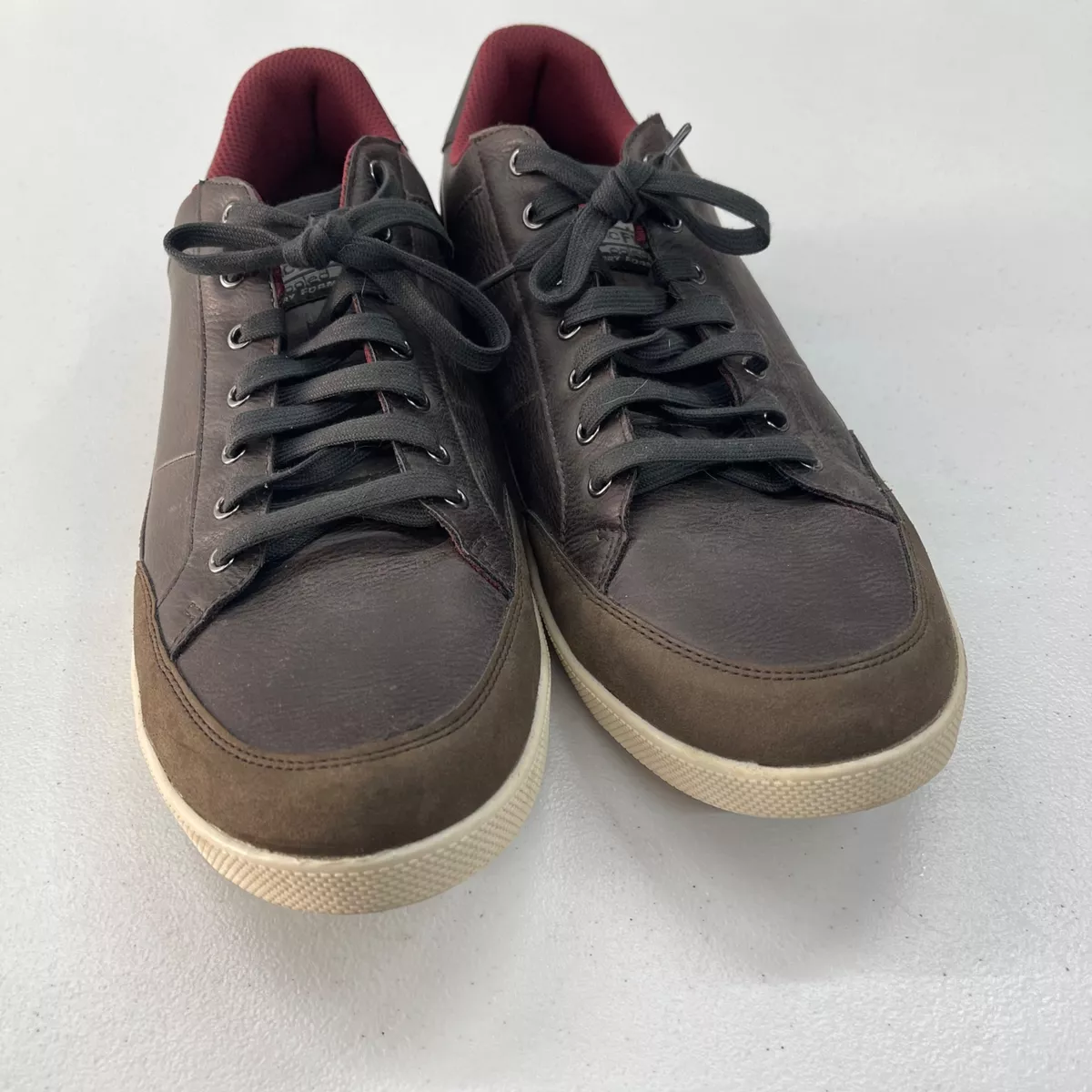 Skechers Placer Maneco Low Top Lace Up Brown Sneakers Shoes size 13 |