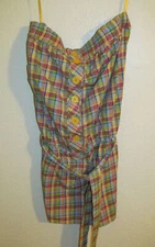 fashion tunic strapless top by Sans Souci size Small