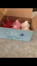 Partylite Velvet Rose Votives lot of 6 NEW! V06049 box discolored