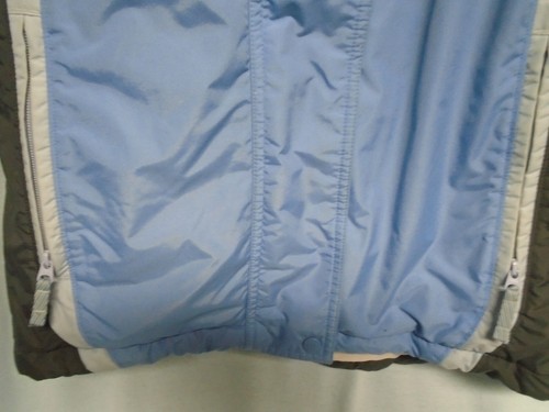 Columbia Jacket Womens Blue / Black Hooded Full Zip Winter Snow Ski Coat Sz M - Picture 4 of 11