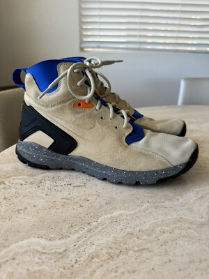 Nike Koth Ultra Mid Mowabb Men 8.5US Brown Blue Hi Top Trainer 749484-224 Shoes