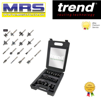 Trend 24-teiliges Router Starter Set 1/4'' Schaft - Trend Set/SS24X1/4TC