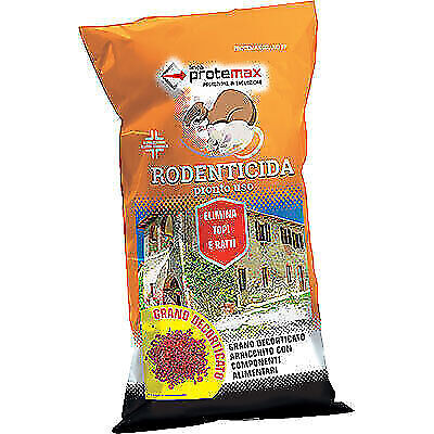 SUPER OFFERTA 4x Topicida Protemax Rossa BF 1.5kg - Addio Topi e Ratti