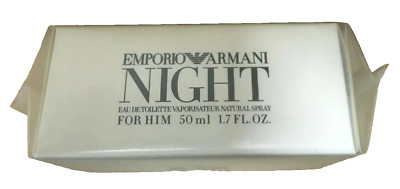 Emporio Armani Night Giorgio Armani for Him/Men 1.7 oz EDT Spray Demonstration