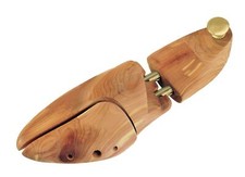 Shoeboy's Exclusive Cedar Top Shoe Stretcher Adjustable Natural Wood Precious Look