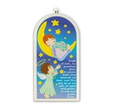 Baby's Room Gift Guardian Angel Prayer Wall Plaque