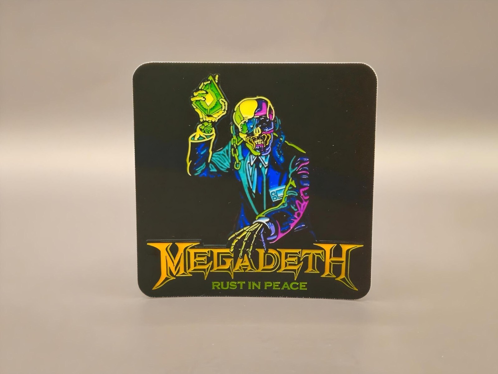 Megadeth Stickers Thrash Heavy Metal Band Decals Vic Rattlehead Rust In ...