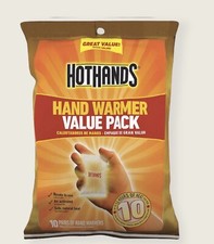 HOTHANDS Hand Warmer Value Pack.. 10 pairs of hand warmers