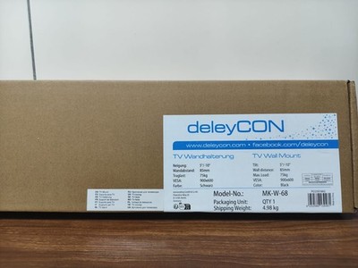 deleyCON MK-W-68 60-100 Inch Up to 75kg Universal TV Wall Mount Bracket