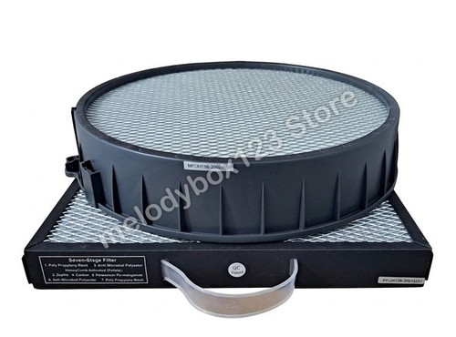 Replacement Main + Square Filter for HealthWay Deluxe Professional Air Purifier