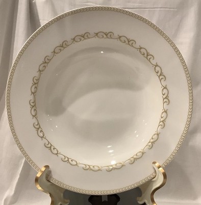 Cashmere Elegance Gold 8.5  Soup Salad Bowl By Maxwell & Williams - Set of 2