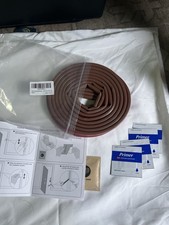 Silikonowa listwa uszczelniająca drzwi Listwa pogodowa 5/16" x 19,7 stopy Stopper przeciągu