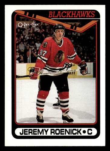 Jeremy Roenick #7 1990 O-Pee-Chee card