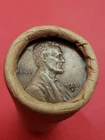 AU 1931-S LINCOLN WHEAT CENT 1916S LINCOLN WHEAT PENNY COIN ROLL ENDS BANKROLLED