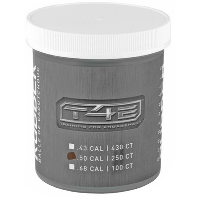Umarex Elite Force .50cal T4E Ammo Rubber Balls, Black, 250 Count -  (FVS035754)