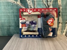 TY Beanie Baby, Lefty the Donkey- New in box. Mcdonalds American Trio 1996