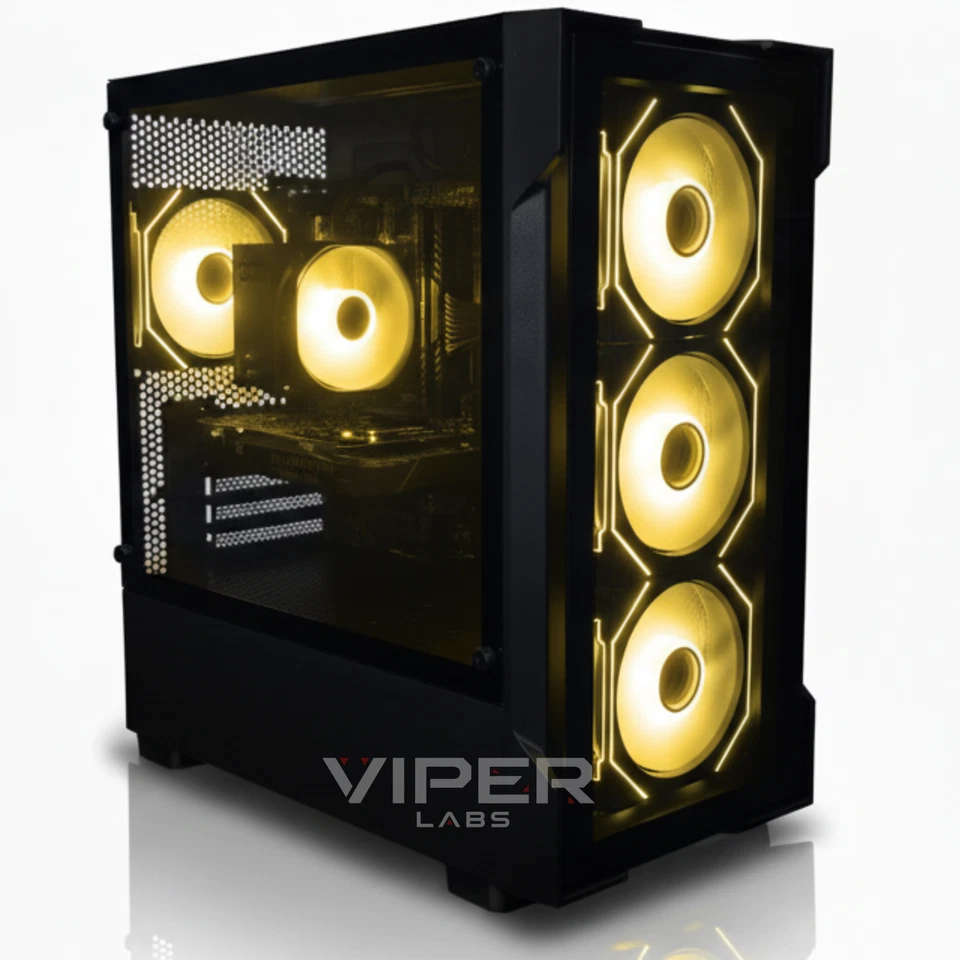 RTX 5060 NVIDIA  Intel i7 32GB DDR4 RAM 1TB SSD Windows 11 WiFi White GAMING PC - Image 2 of 4