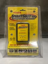 YUASA SmartShot 900 Automatic Battery Charger & Maintainer 12 Volt