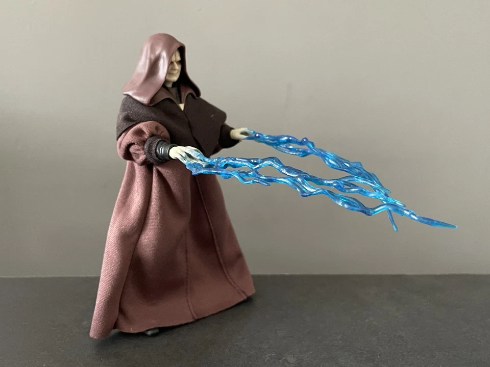 Star Wars Black Series Revenge of the Sith Darth Sidious 6” Action Figure - Image 4 of 4
